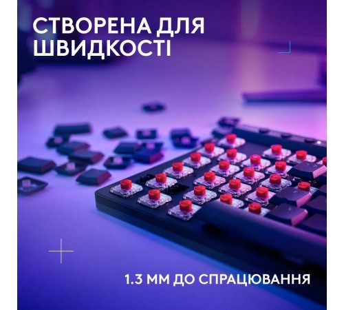 Клавiатура бездротова Logitech G515 Lightspeed TKL Black (920-012538) Клавiатура бездротова Logitech G515 Lightspeed TKL Black (920-012538)