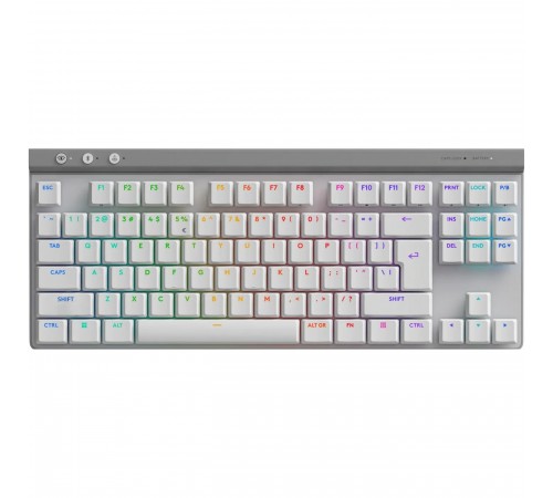 Клавiатура бездротова Logitech G515 Lightspeed TKL White (920-012539) Клавiатура бездротова Logitech G515 Lightspeed TKL White (920-012539)