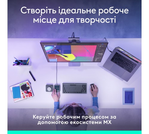 Консоль Logitech MX Creative Console Graphite (920-012931)