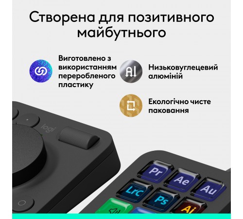 Консоль Logitech MX Creative Console Graphite (920-012931)