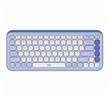 Клавiатура бездротова Logitech Pop Icon Keys Lilac (920-013074)
