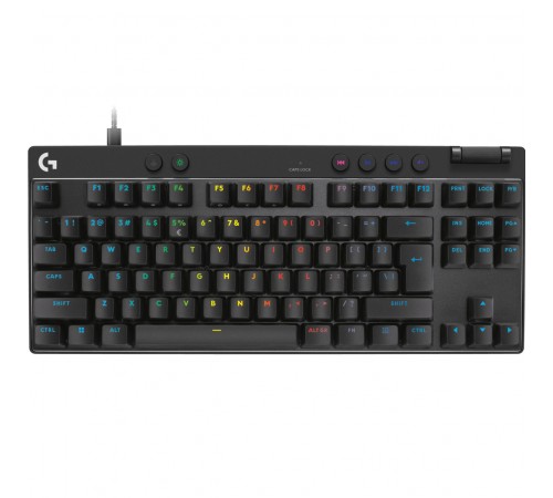 Клавiатура Logitech G PRO X TKL Rapid Black (920-013233)