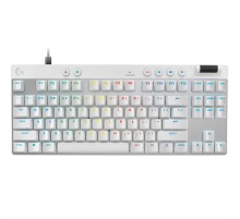 Клавiатура Logitech G PRO X TKL Rapid White (920-013242)