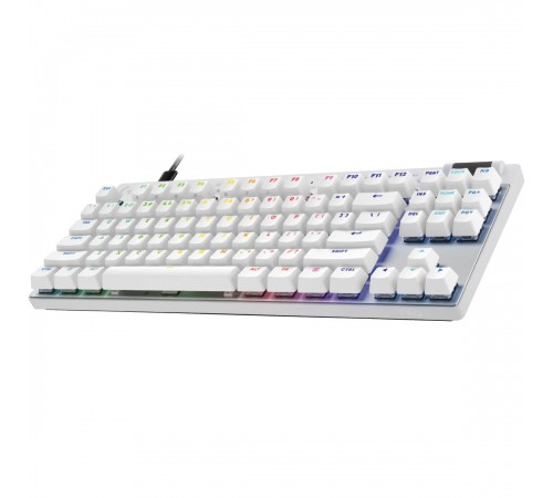 Клавiатура Logitech G PRO X TKL Rapid White (920-013242)