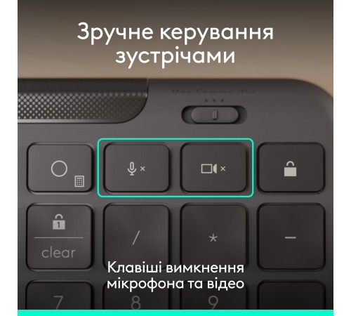 Комплект (клавіатура, миша) Logitech Signature Slim Combo MK620 Graphite (920-013349)
