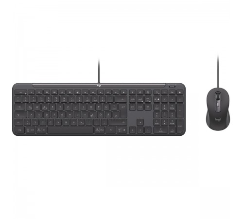 Комплект (клавіатура, миша) Logitech Signature Slim Combo MK620 Graphite (920-013349)