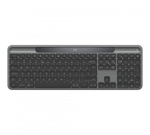 Клавiатура бездротова Logitech Slim Solar+ Graphite (920-013764)