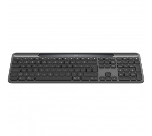 Клавiатура бездротова Logitech Slim Solar+ Graphite (920-013764)