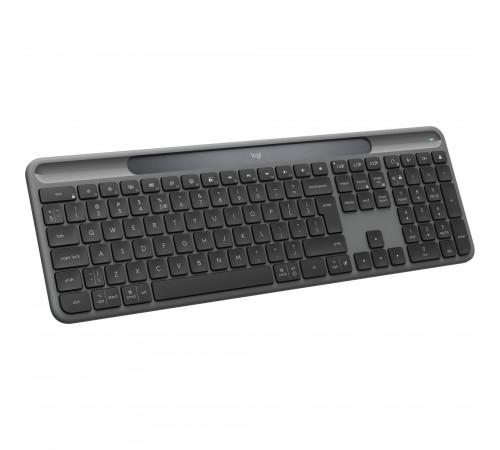 Клавiатура бездротова Logitech Slim Solar+ Graphite (920-013764)