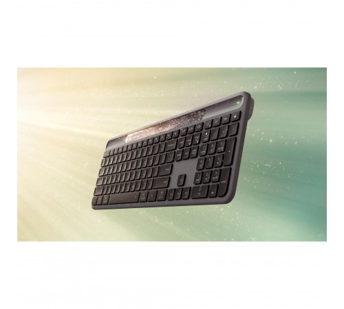Клавiатура бездротова Logitech Slim Solar+ Graphite (920-013764)
