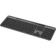 Клавiатура бездротова Logitech Slim Solar+ for Business Graphite (920-013779)