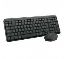 Комплект (клавіатура, миша) бездротовий Logitech MK250 Graphite (920-013823)