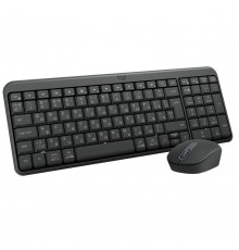 Комплект (клавіатура, миша) бездротовий Logitech MK250 Graphite (920-013823)