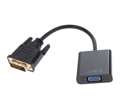 Перехідник Atcom DVI - VGA (M/F), Dual Link, 0.1 м, Black (9214) Перехідник Atcom DVI - VGA (M/F), Dual Link, 0.1 м, Black (9214)