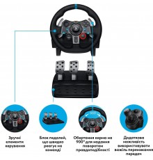Кермо Logitech G29 Driving Force Racing Wheel USB (941-000112)