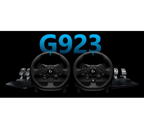 Кермо Logitech G923 for PS4 and PC Black (941-000149)