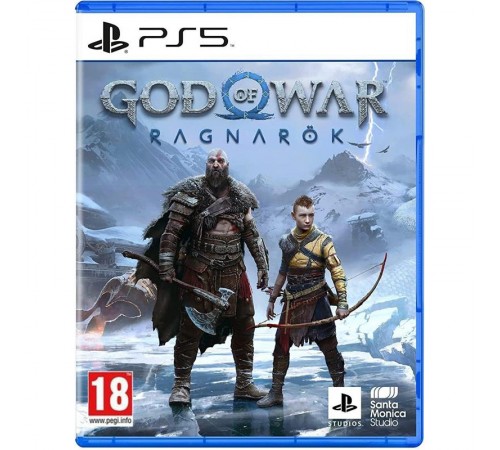 Гра God of War Ragnarok для Sony PlayStation 5, Ukrainian version, Blu-ray (9410591)