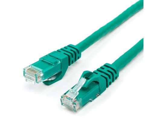 Патч-корд UTP Atcom RJ45, Cat.6, мідь, 3 м, зелений Патч-корд UTP Atcom RJ45, Cat.6, мідь, 3 м, зелений