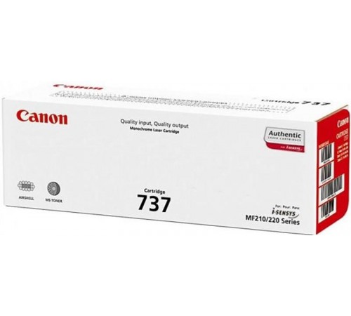 Картридж Canon 737 MF211/212W/216N/217W/226DN/229DW (9435B002)