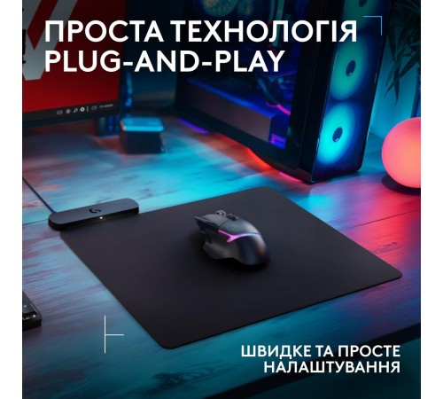 Ігрова поверхня Logitech G PowerPlay 2 Black (947-000003) Ігрова поверхня Logitech G PowerPlay 2 Black (947-000003)
