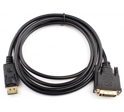 Кабель Atcom DisplayPort - DVI (M/M), 1.8 м, чорний (9504) Кабель Atcom DisplayPort - DVI (M/M), 1.8 м, чорний (9504)