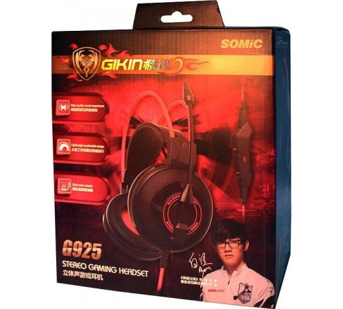 Гарнітура Somic G925 Black/Orange (9590009919)