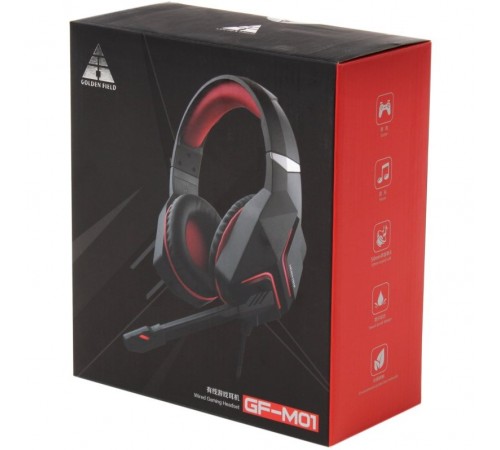 Гарнітура Golden Field GF-M01 Black (9590010685)