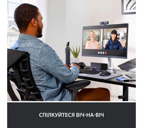 Веб-камера Logitech Brio 500 Graphite (960-001422)