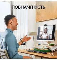 Веб-камера Logitech Brio 100 Graphite (960-001585)