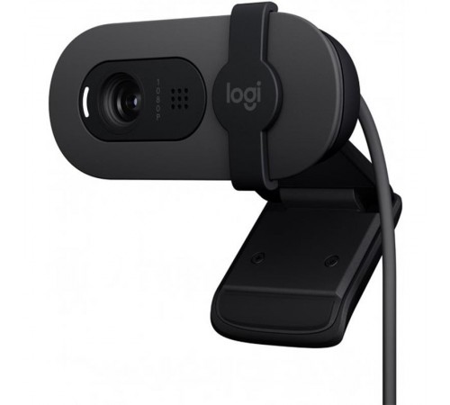 Веб-камера Logitech Brio 100 Graphite (960-001585)