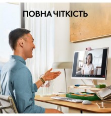 Веб-камера Logitech Brio 100 Rose (960-001623)