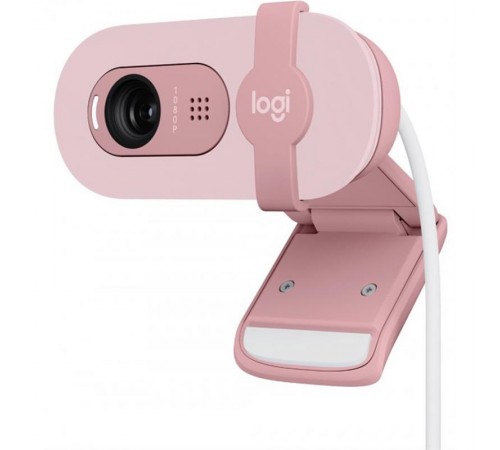 Веб-камера Logitech Brio 100 Rose (960-001623)