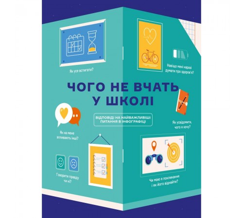 Чого не вчать у школі. Відповіді на найважливіші питання в інфографіці