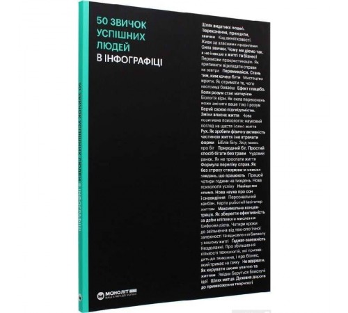 50 звичок успішних людей в інфографіці 50 звичок успішних людей в інфографіці