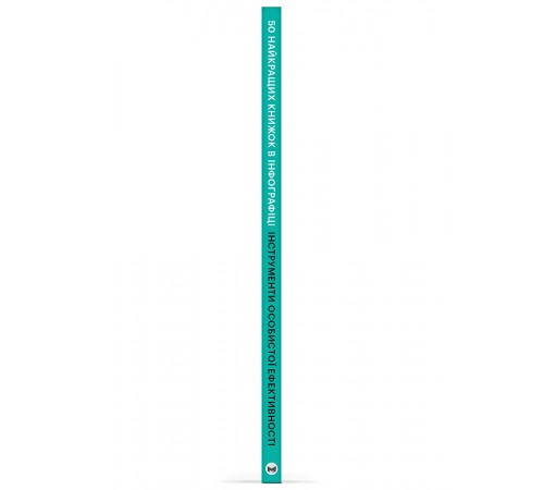 50 найкращих книжок в інфографіці. Інструменти особистої ефективності