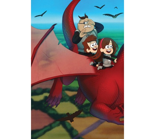 Діппер, Мейбл і прокляті скарби піратів часу. Гравіті Фолз Disney