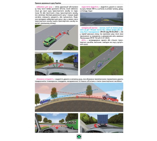 Правила дорожнього руху України 2026 ПДР 2026 України. Ілюстрований навчальний посібник великий, українською мовою