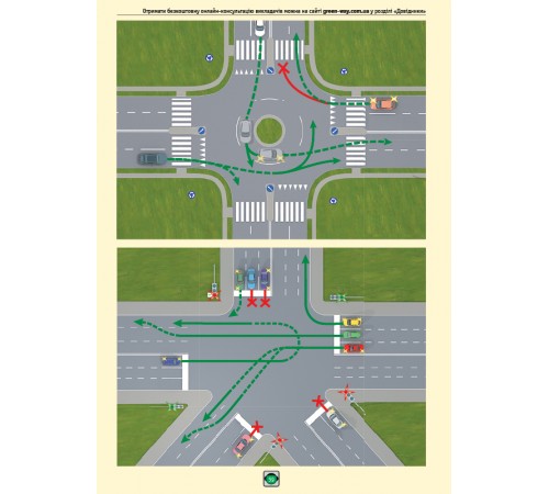 Правила дорожнього руху України 2026 ПДР 2026 України. Ілюстрований навчальний посібник великий, українською мовою