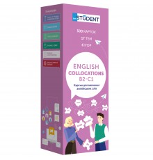 Картки для вивчення англійської мови English Student. Collocations B2-C1