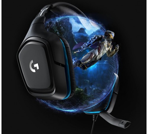 Гарнітура Logitech G432 Black (981-000770)