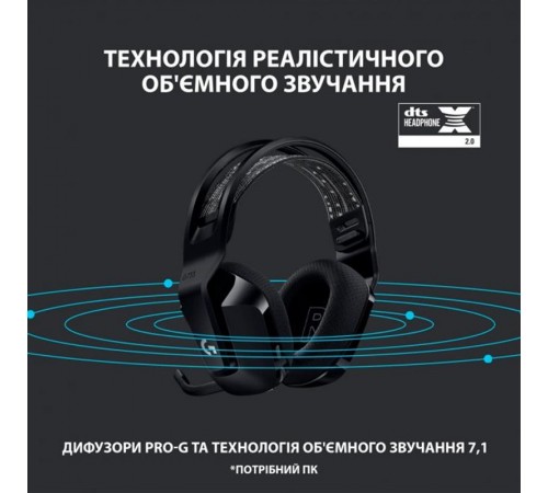 Гарнітура Logitech G733 Black (981-000864)