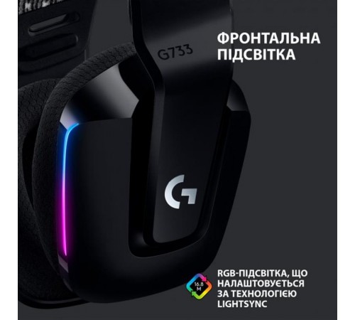 Гарнітура Logitech G733 Black (981-000864)