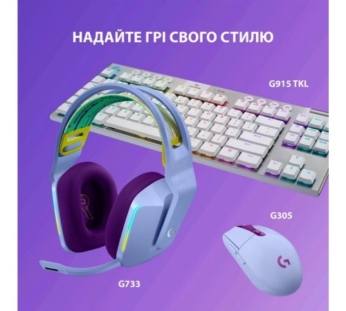 Гарнітура Logitech G733 Lilac (981-000890)