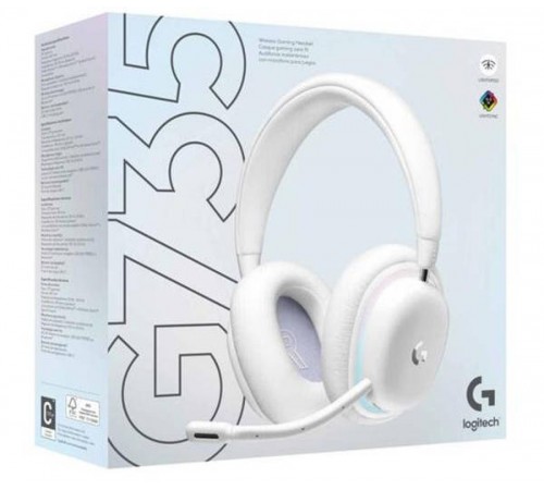 Гарнітура Logitech G735 Off White (981-001083)
