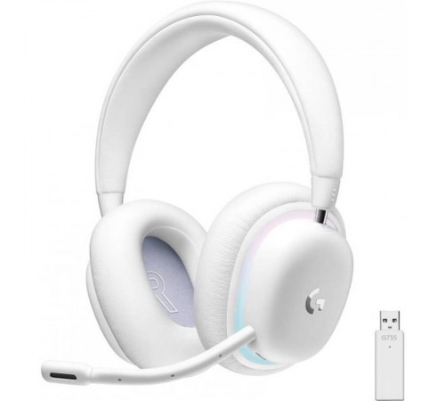 Гарнітура Logitech G735 Off White (981-001083)