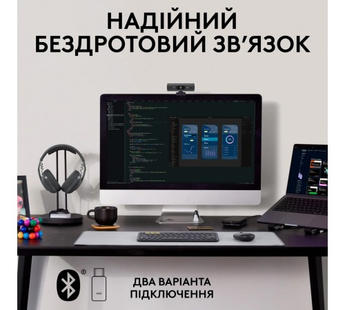 Bluetooth-гарнітура Logitech Zone Vibe Wireless MS Graphite (981-001157)