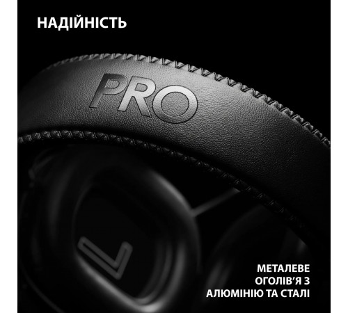 Гарнітура Logitech G Pro X2 Wireless LightSpeed Black (981-001263)