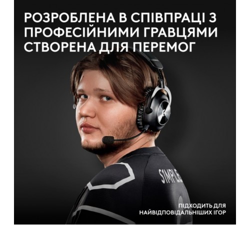 Гарнітура Logitech G Pro X2 Wireless LightSpeed Magenta (981-001275) Гарнітура Logitech G Pro X2 Wireless LightSpeed Magenta (981-001275)