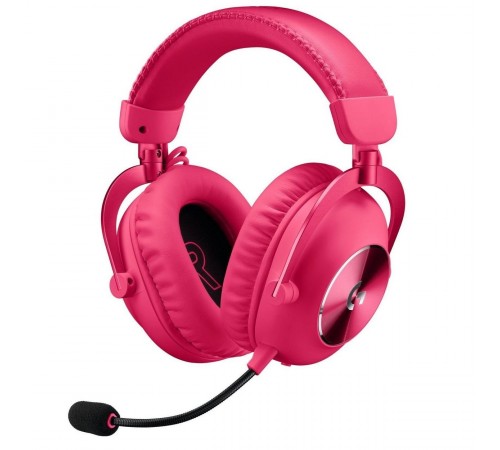 Гарнітура Logitech G Pro X2 Wireless LightSpeed Magenta (981-001275) Гарнітура Logitech G Pro X2 Wireless LightSpeed Magenta (981-001275)