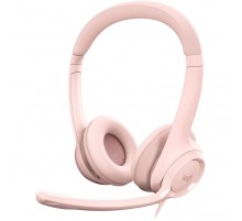 Гарнітура Logitech H390 USB Rose (981-001281)